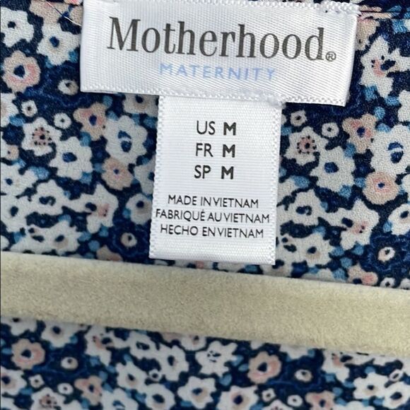 Motherhood Maternity Medium Polyester Blouse Top - Picture 2 of 4